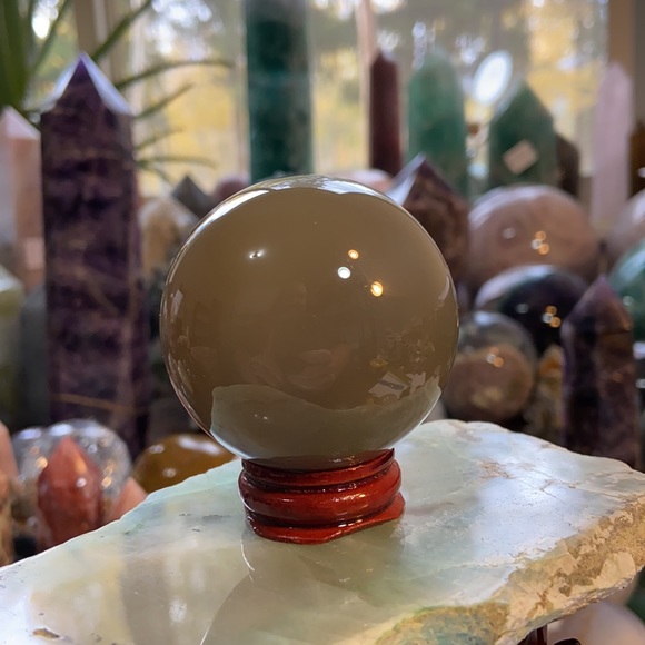 🔥SALE🔥 Agate Crystal Sphere! - Picture 5 of 5